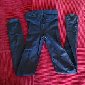 EXPRESS Black Opaque Tights